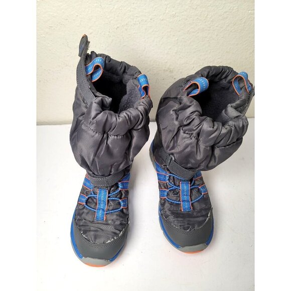 Stride Rite Kids Waterproof Insulated Winter Boots With Velcro Strap Closure - G - Picture 1 of 13